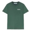 Off-White x Eden Rock St. Barth Crossover Solid Color Alphabet Printing Round Neck Short Sleeve Version Green T-Shirt