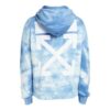 Off-White x END.CHEMICAL WASH Slim Back Arrows Sketch Mens Normal Fit Sweater Tie Dye
