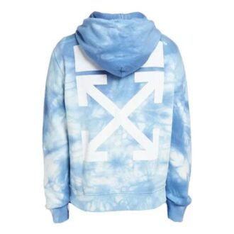 Off-White x END.CHEMICAL WASH Slim Back Arrows Sketch Mens Normal Fit Sweater Tie Dye