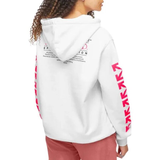 Off-White x END. Till The End Hoody “White Pink”