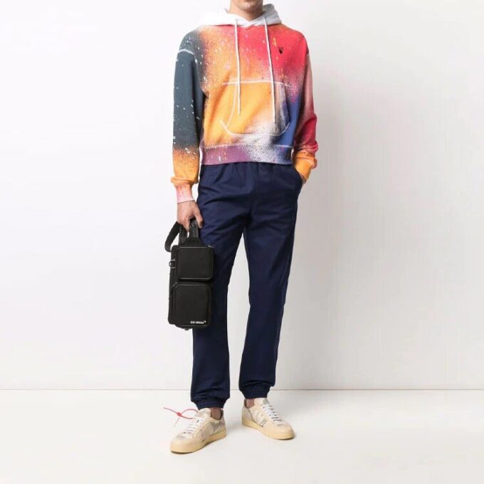 Off-White x Katsu Crossover Printing Loose Fit