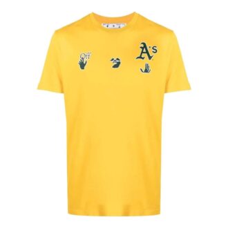 Off-White x MBL Oakland Athletics LogoT