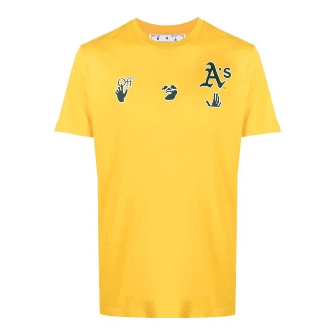 Off-White x MBL Oakland Athletics LogoT