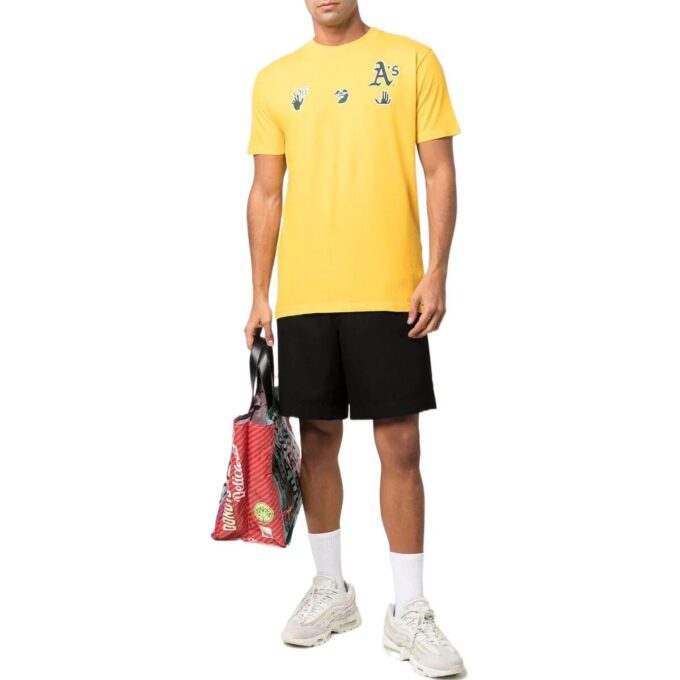 Off-White x MBL Oakland Athletics LogoT