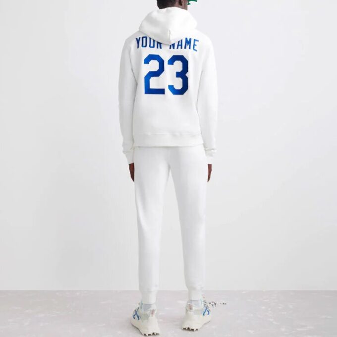 Off-White x MLB x New Era Tripartite Crossover Hoodie “White”