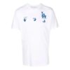 Off-White x New Era x MLB Crossover SS22 LA Dodgers Logo Printing Short Sleeve Ordinary Version White