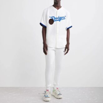 Off-White x New Era x MLB Tripartite Crossover T-Shirt “White Blue”