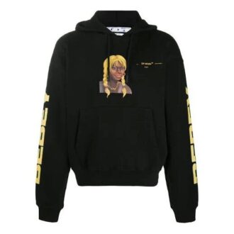 Off-White x Theophilus London Crossover Bebey Printing Casual Cozy Black