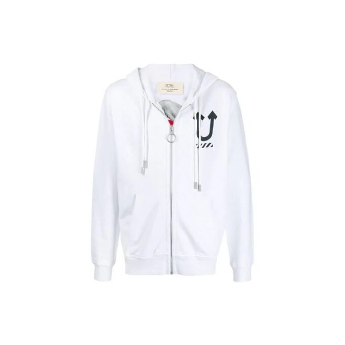Off-White x UNDERCOVER Crossover Double Sided Logo Printing White