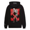 Off-White x UNDERCOVER Crossover Skeleton Printing hooded Long Sleeves Black