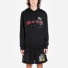 Off-White x UNDERCOVER Crossover Skeleton Printing hooded Long Sleeves Black