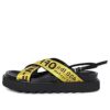Off-White Yellow Slippers