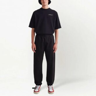 OffWhite SS22 Bundle Feet Sports Pants “Black”