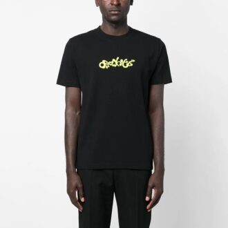 Opposite Arrow Slim Short-Sleeve Tee “Black/Lime”
