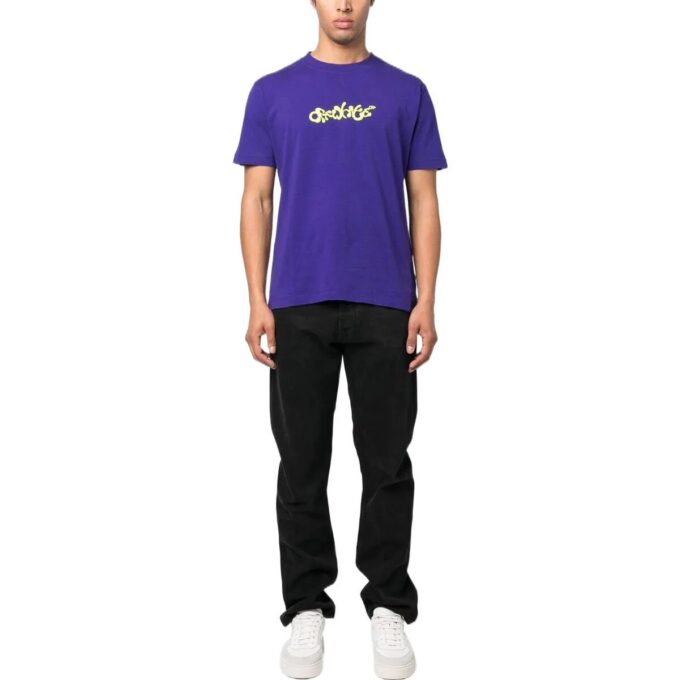 Opposite Arrow Slim T-Shirt “Purple”