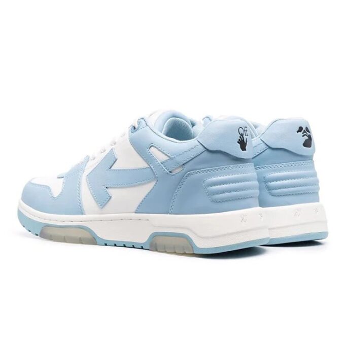 Out Of Office Calf Leather “White Blue”