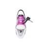 Out Of Office Croco Print Sneaker “Black White Purple”