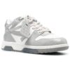 Out Of Office Croco Print Sneaker “Grey White”