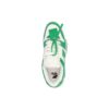Out Of Office Crocodile Print Low-Top Sneakers “Green White”