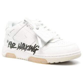Out Of Office For Walking Low-Top Sneaker “White Black”