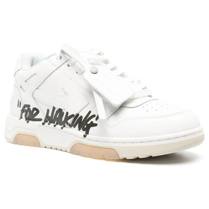 Out Of Office For Walking Low-Top Sneaker “White Black”