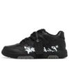 Out Of Office For Walking Low-Tops “Black White”