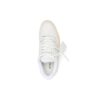 Out Of Office Lace-Up Sneakers “White Yellow”