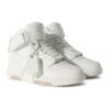 Out Of Office Leather HighTop Sneaker “White”