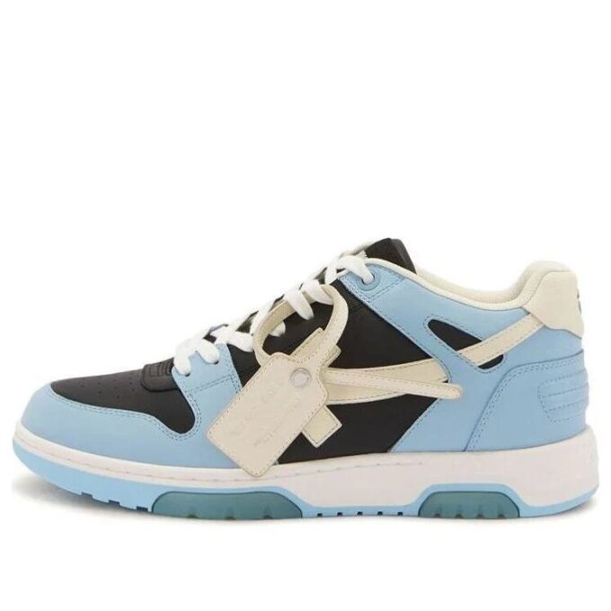 Out Of Office Leather Sneaker “Blue Black White”