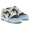 Out Of Office Leather Sneaker “Blue Black White”