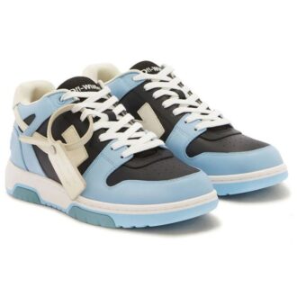 Out Of Office Leather Sneaker “Blue Black White”
