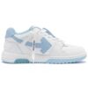 Out Of Office Leather Sneaker “White Blue”
