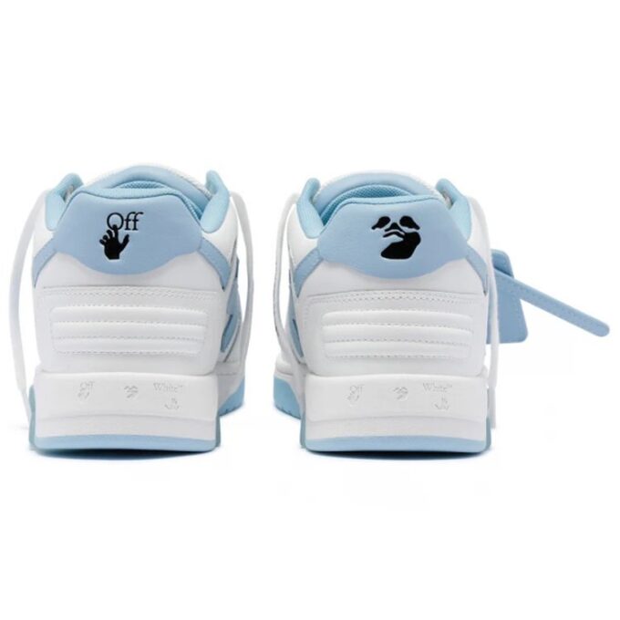 Out Of Office Leather Sneaker “White Blue”