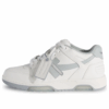 Out Of Office Leather Sneakers “Grey White”