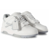 Out Of Office Leather Sneakers “Grey White”