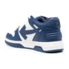 Out Of Office Leather Sneakers “Navy White”