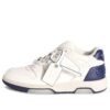 Out Of Office Leather Sneakers “White Blue”