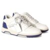 Out Of Office Leather Sneakers “White Blue”