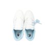 Out Of Office Leather Sneakers “White Blue”