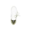 Out Of Office Leather Sneakers “White Olive Green”