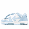 Out Of Office Low Calf Leather “White Blue”