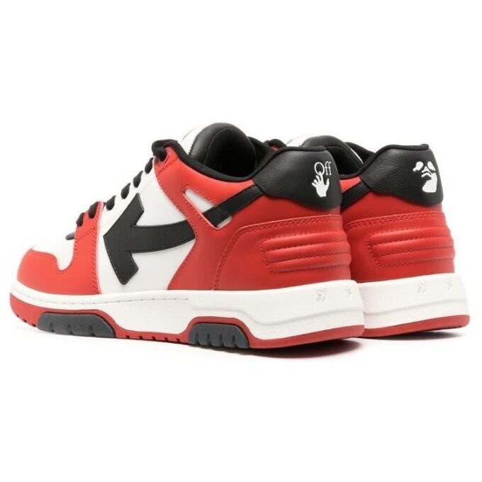 Out of Office Low Sneaker “Red White Black”