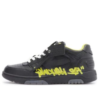Out Of Office Low-Top For Walking Sneaker “Black Yellow”
