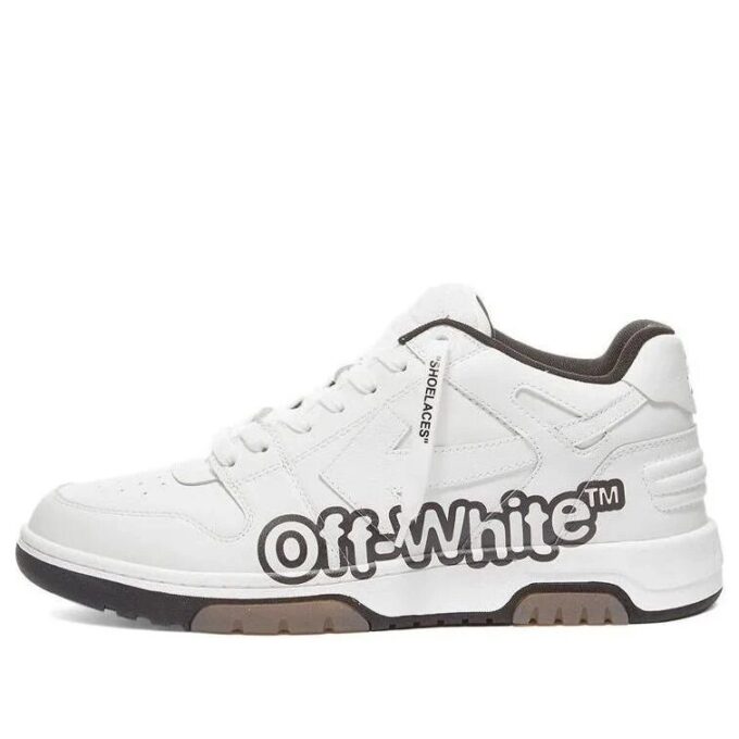 Out Of Office Low-Top For Walking Sneaker “White Black”