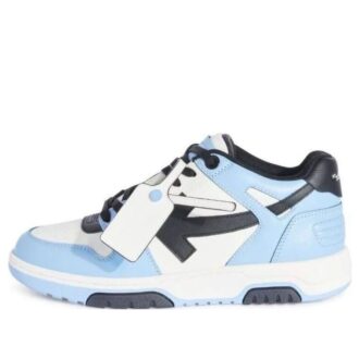 Out Of Office Low-Top Leather Sneaker “Blue Black White”