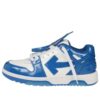 Out Of Office Low-Top Patent Sneaker “Blue White”