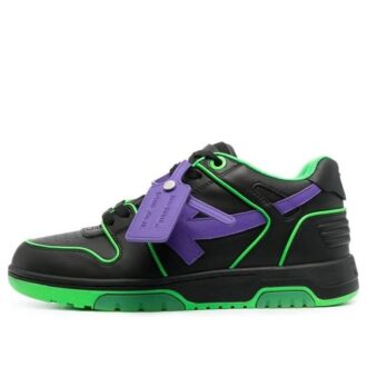 Out Of Office Low-Top Sneaker “Black Green Purple”