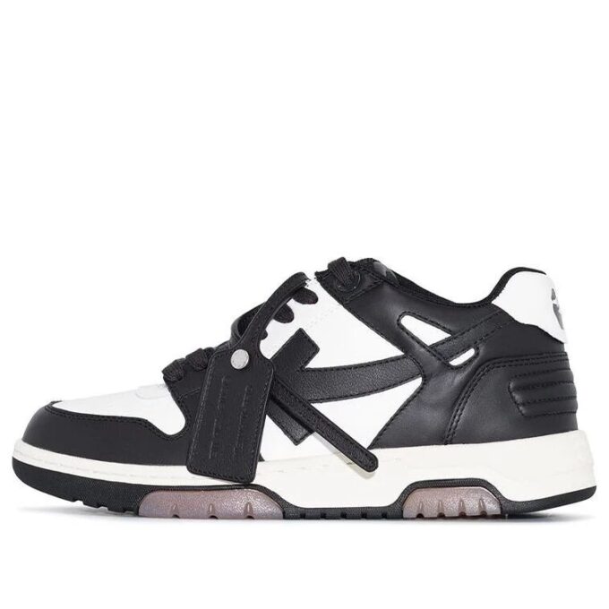 Out Of Office Low-Top Sneaker “Black White”