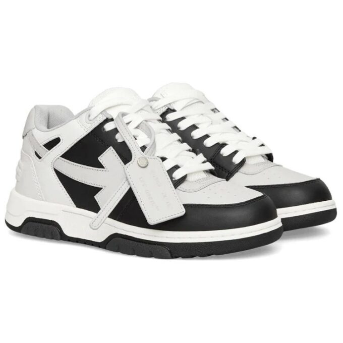 Out Of Office Low-Top Sneaker “Black White”