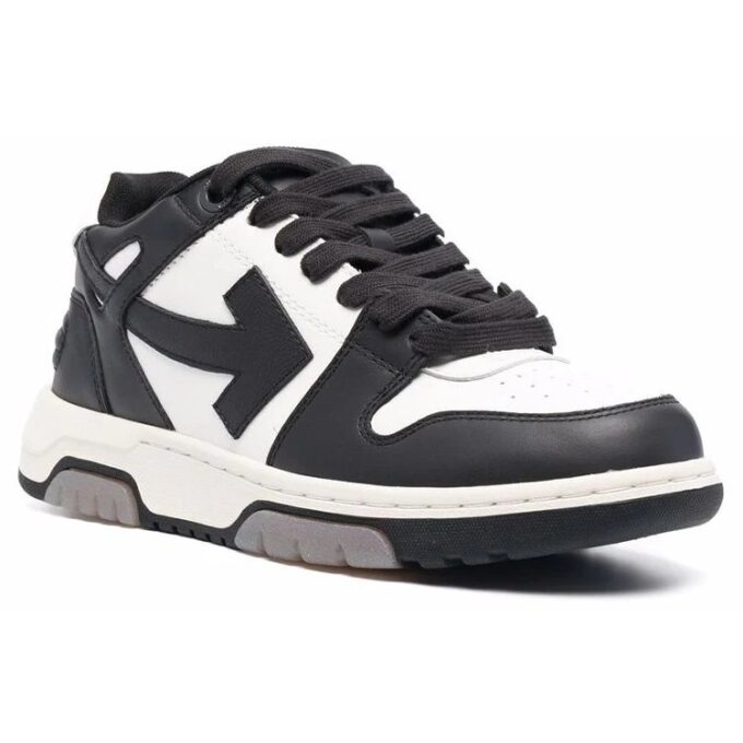 Out Of Office Low-Top Sneaker “Black White”